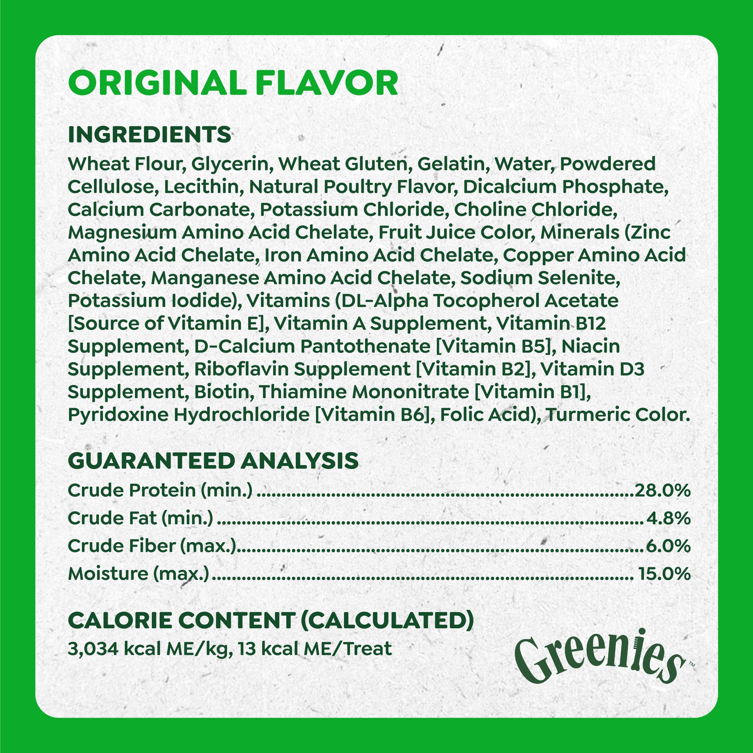Greenies Anytime Bites Dog Treats, Original Flavor, Dog Training Treats, 10.3 oz. Bag - Image 5