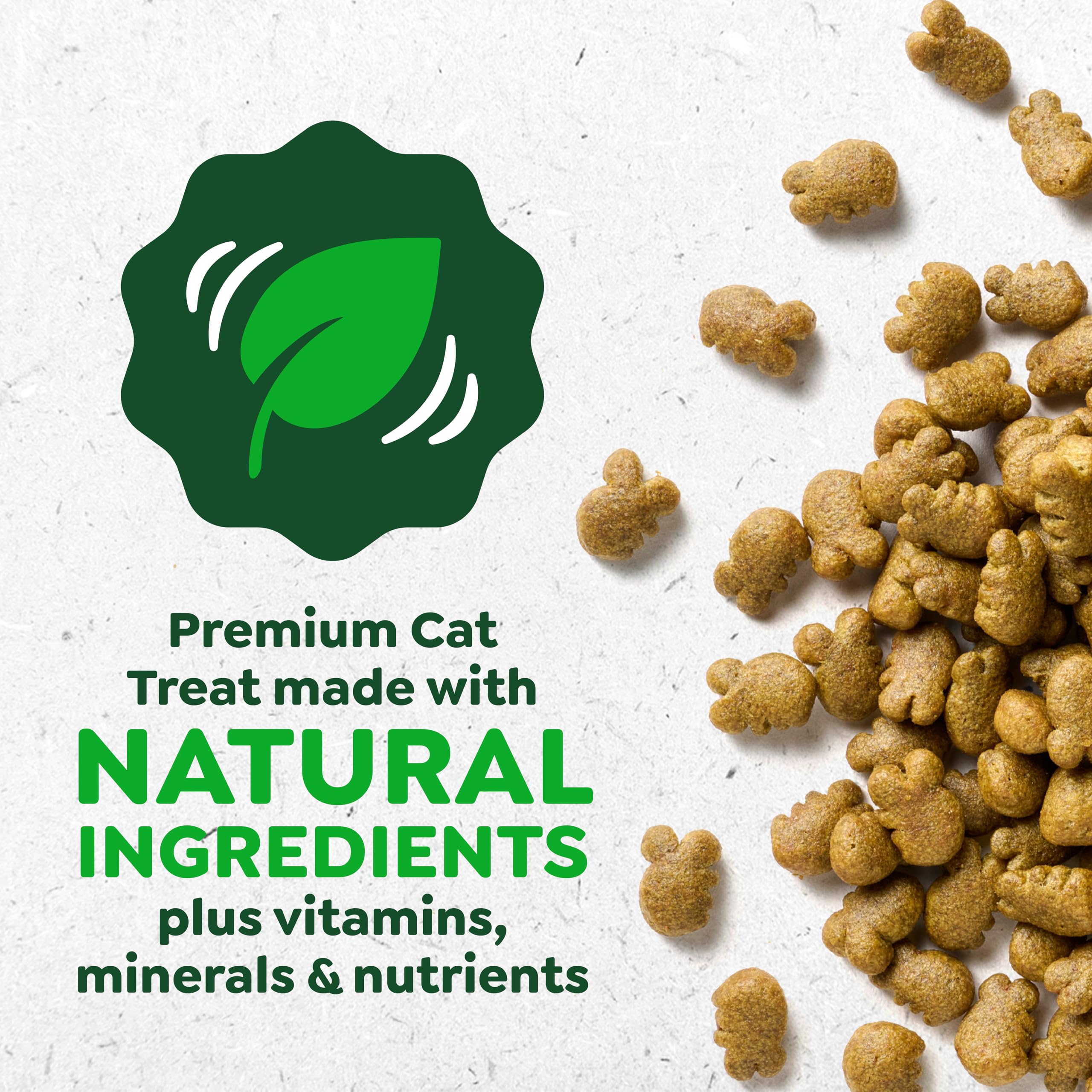 Greenies Cat Treats, Feline Veterinarian-Recommended Adult Natural Dental Cat Treats, Savory Salmon Flavor, 2.1 oz. Pouch - Image 5