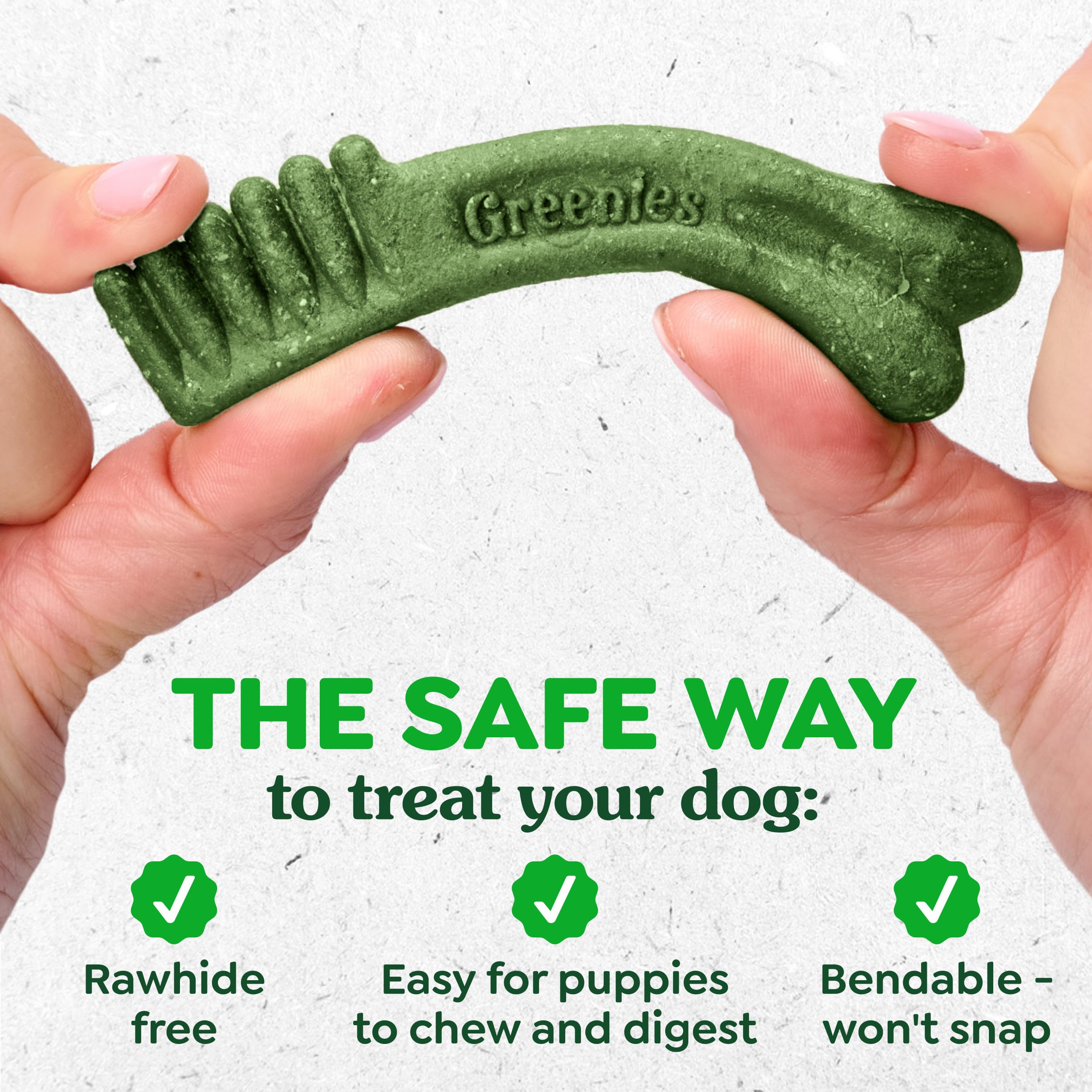 Greenies Dental Treats for Dogs, Veterinarian-Recommended Natural Puppy Treats Regular Size, 6 oz. Pack, 12 Count - Image 8