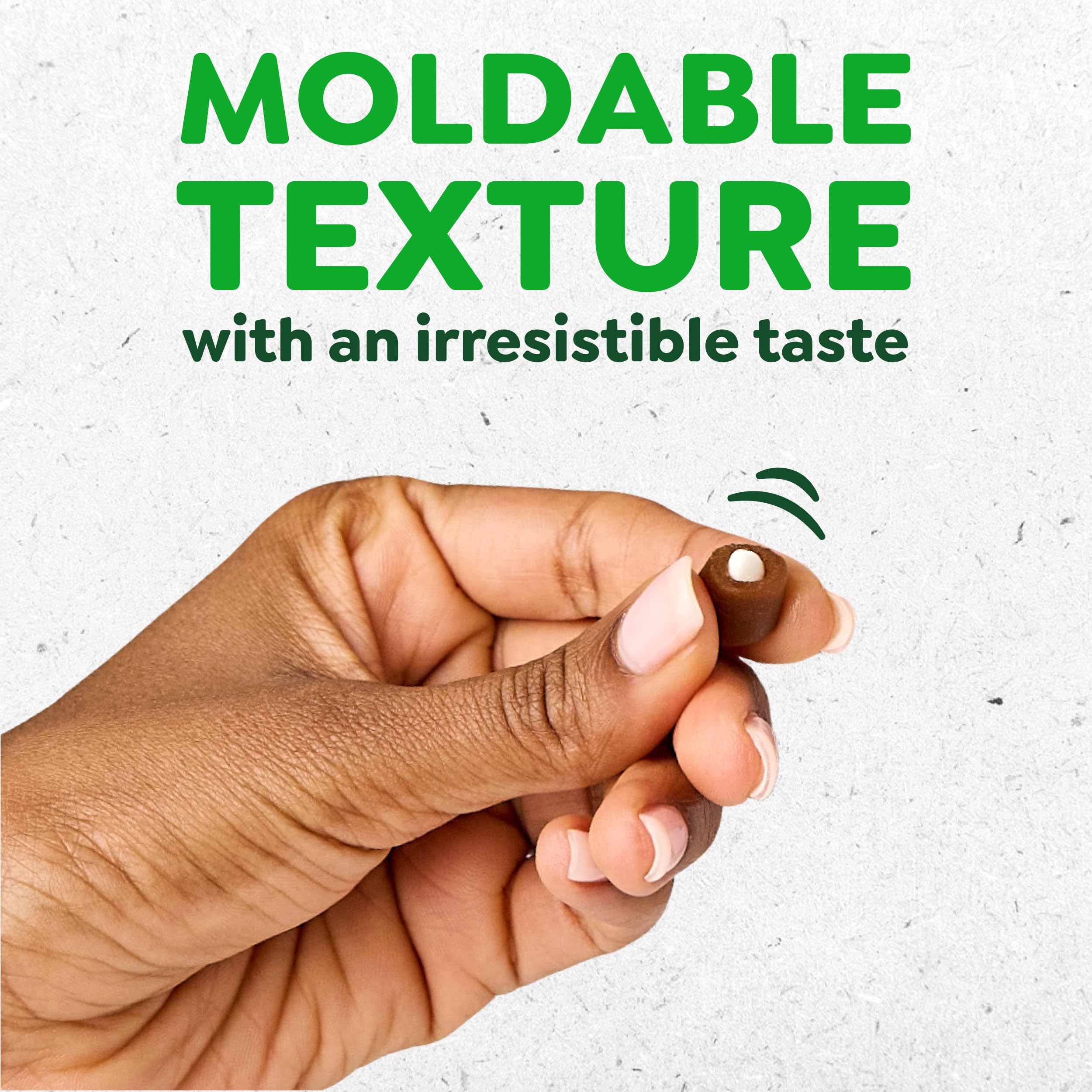 Greenies Feline Pill Pockets for Cats Natural Soft Cat Treats, Catnip Flavor, 1.6 oz. Pouch (45 Treats) - Image 6