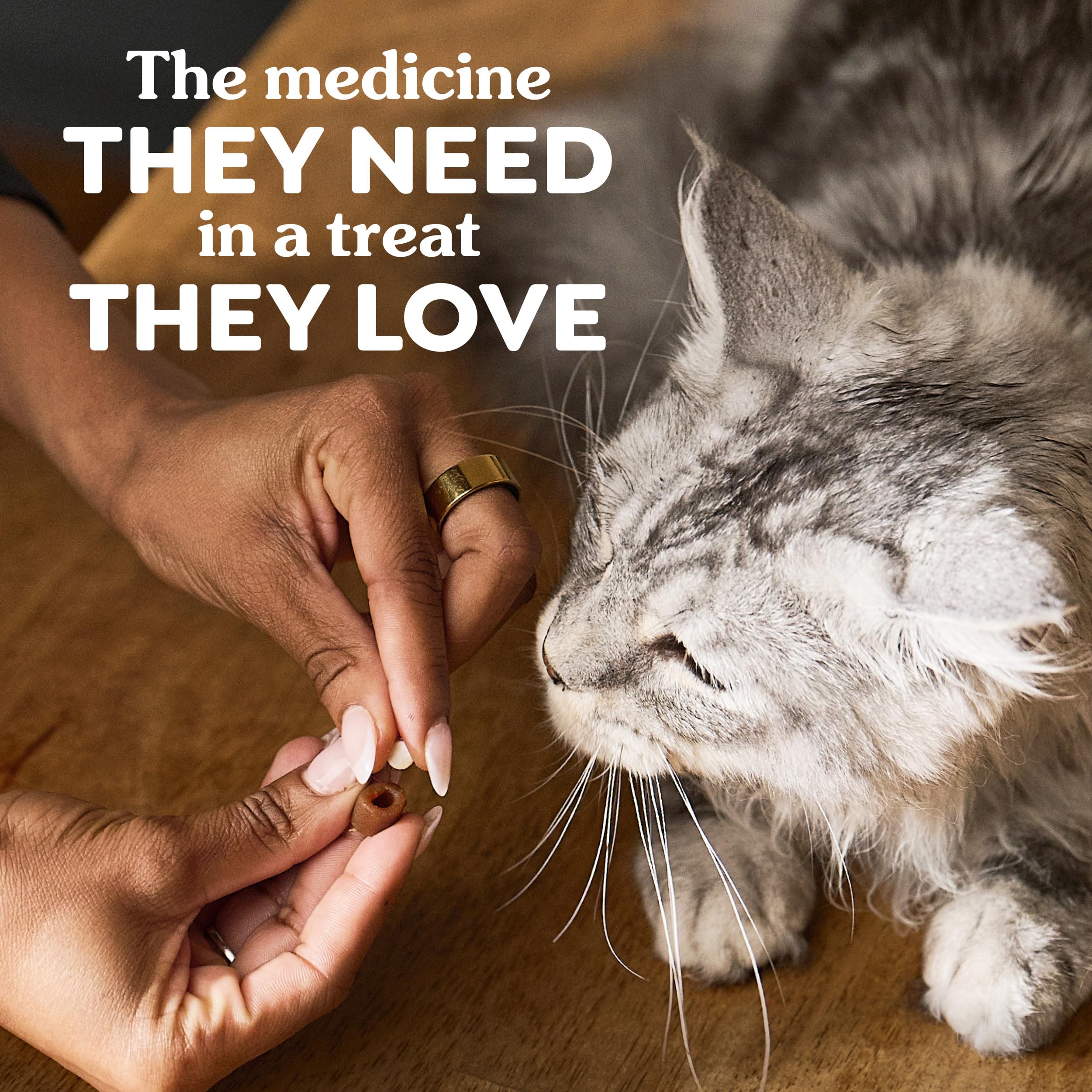 Greenies Feline Pill Pockets for Cats Natural Soft Cat Treats, Catnip Flavor, 1.6 oz. Pouch (45 Treats) - Image 7