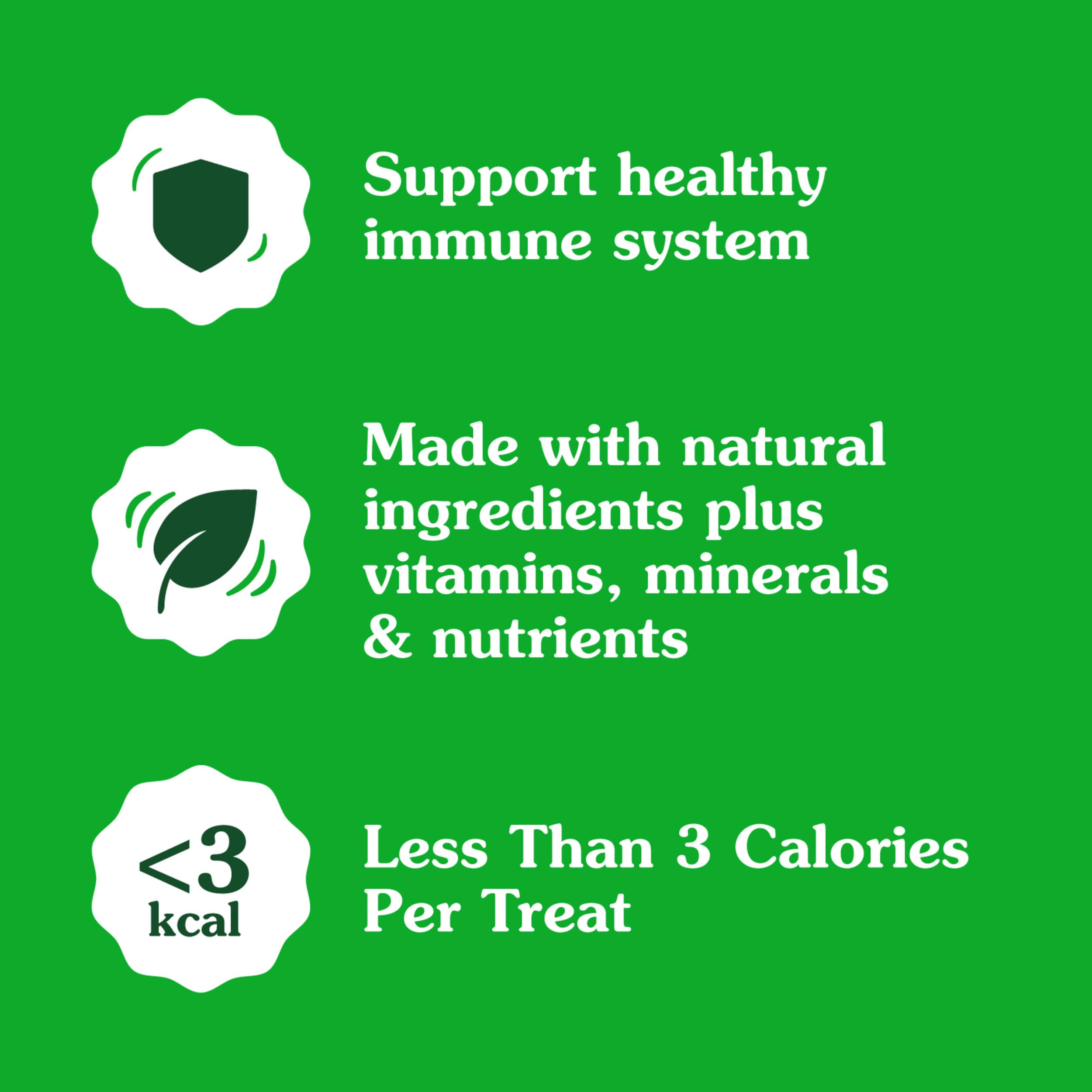 Greenies Smartbites Soft Dog Treats, Dog Immune Support Crunchy & Soft, Chicken Flavor, 28 oz. Pack - Image 4