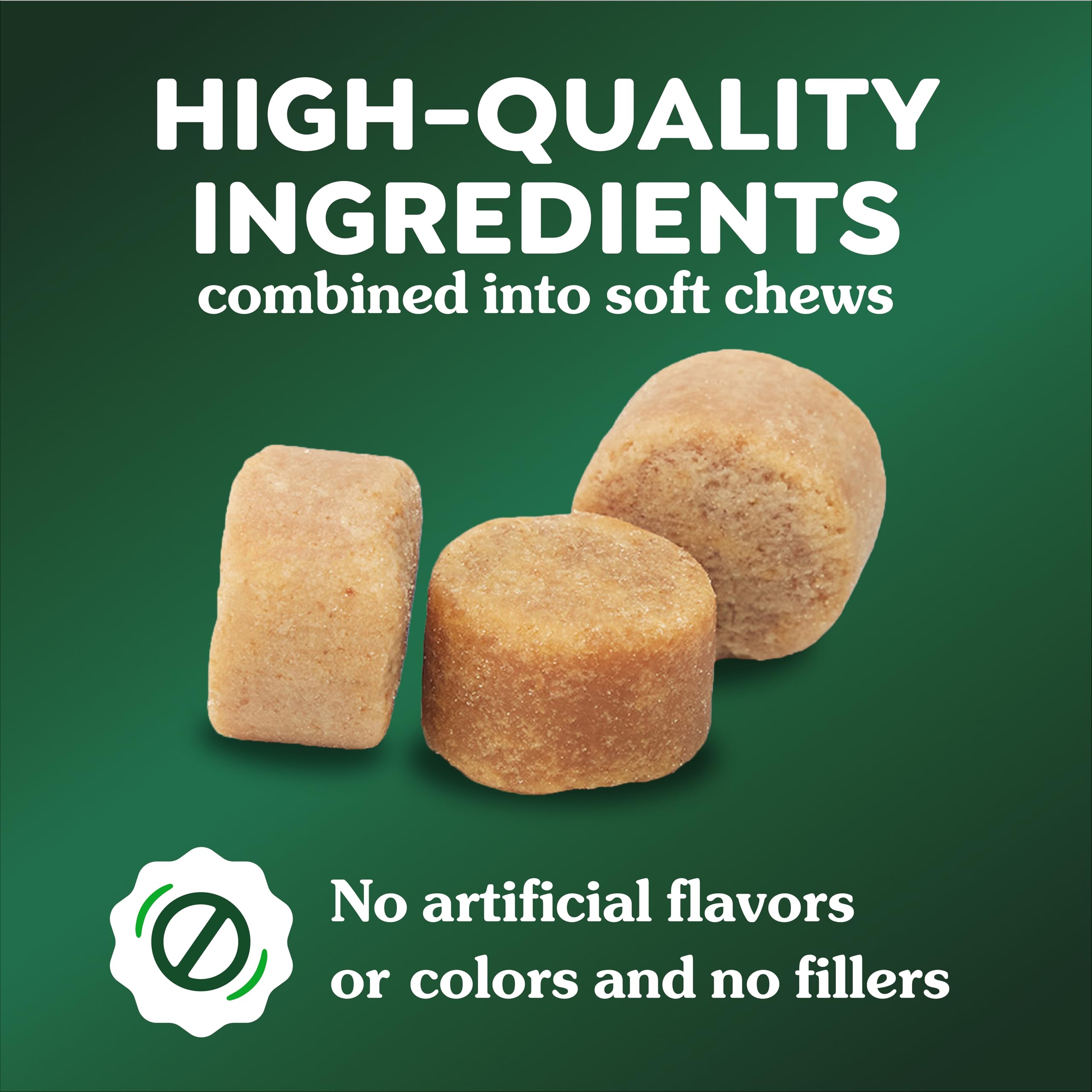 Greenies Supplements Dog Skin and Coat Supplements with Omega 3 Fatty Acids & Fish Oil for Dogs, Chicken Flavor, 14.7 oz, 80 Count - Image 8