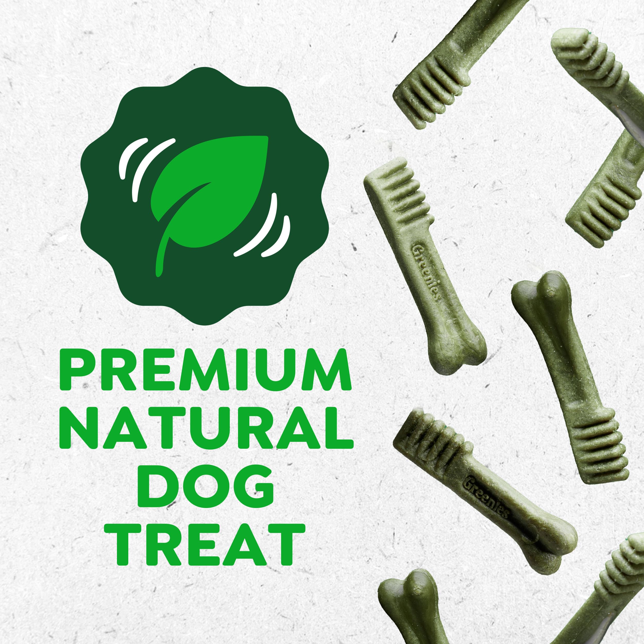 Greenies Veterinarian-Recommended Adult Natural Dental Dog Treats Petite Size, Weight Management Dog Dental Chews, 27 oz. Pack, 45 Count - Image 7