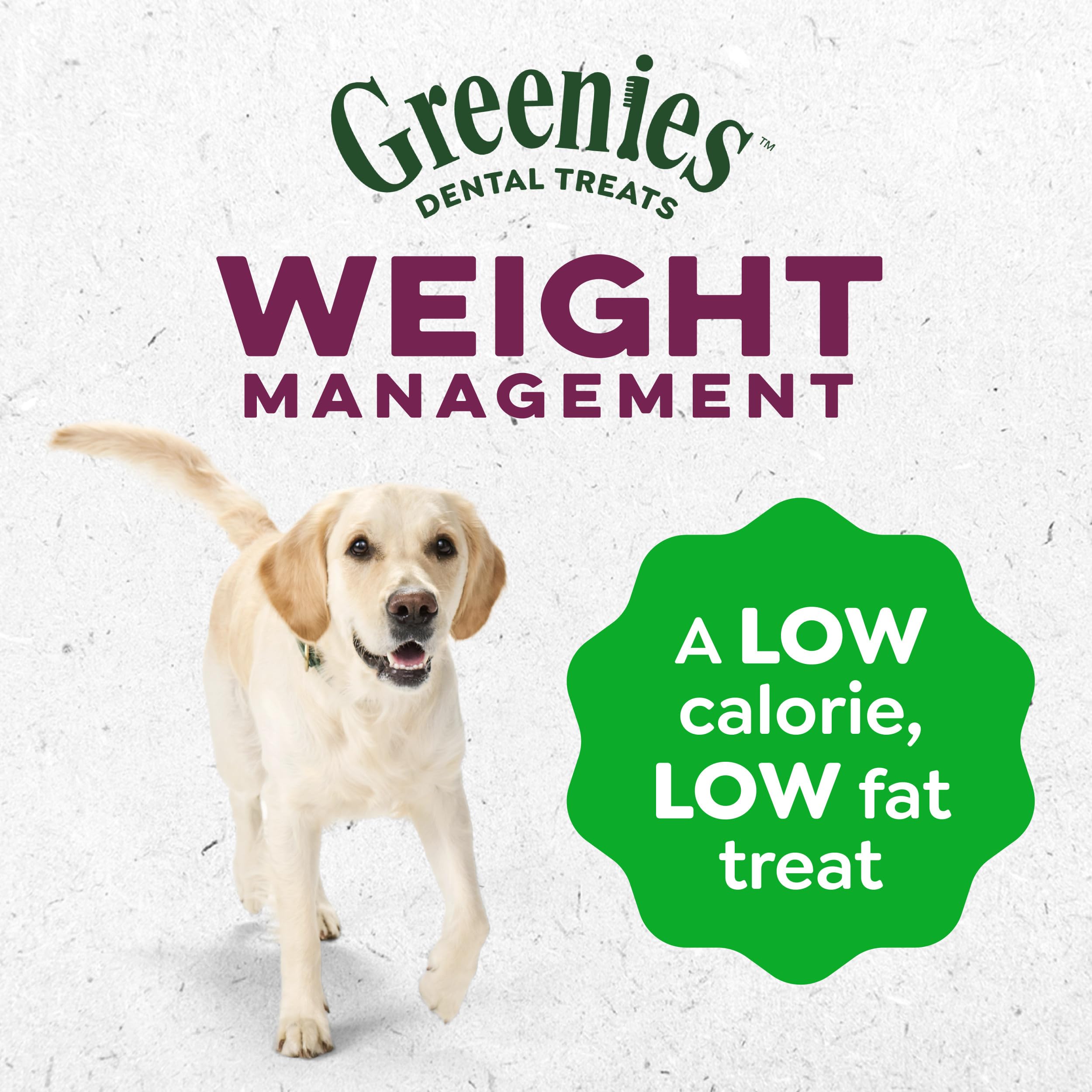 Greenies Veterinarian-Recommended Adult Natural Dental Dog Treats Petite Size, Weight Management Dog Dental Chews, 27 oz. Pack, 45 Count - Image 9